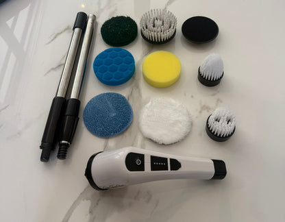 SwiftScrub Pro™|Cordless Electric Scrubber