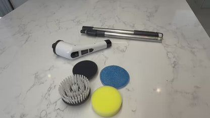 SwiftScrub Pro™|Cordless Electric Scrubber